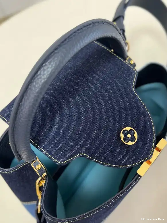 Aaa replica bags VUITTON CAPUCINES MM LOUIS 0613